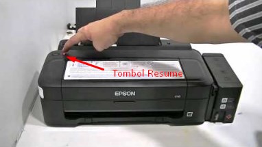 Cara reset ink level epson L210